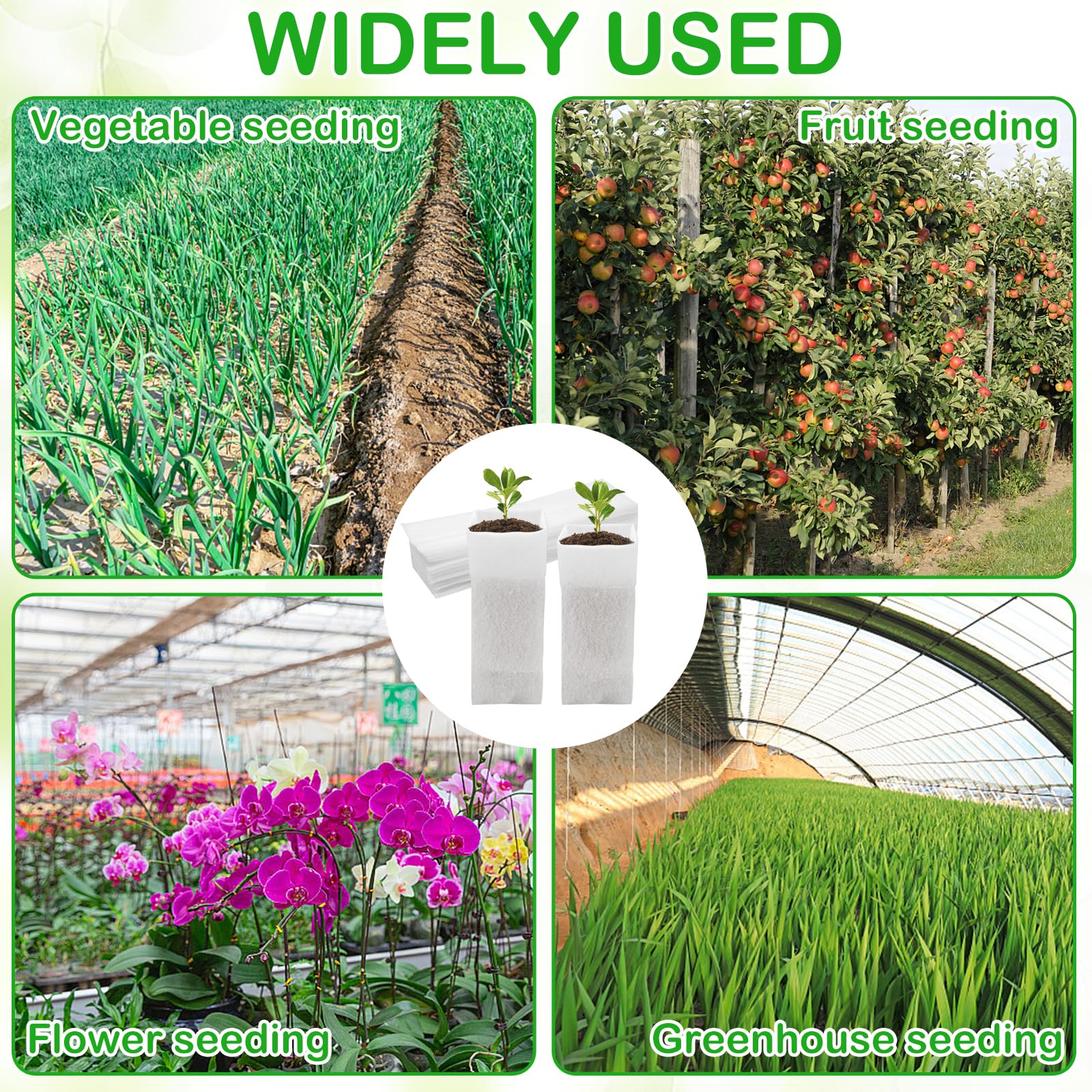 CANIPHA durable plant bags resist tearing during handling and growing cycles.