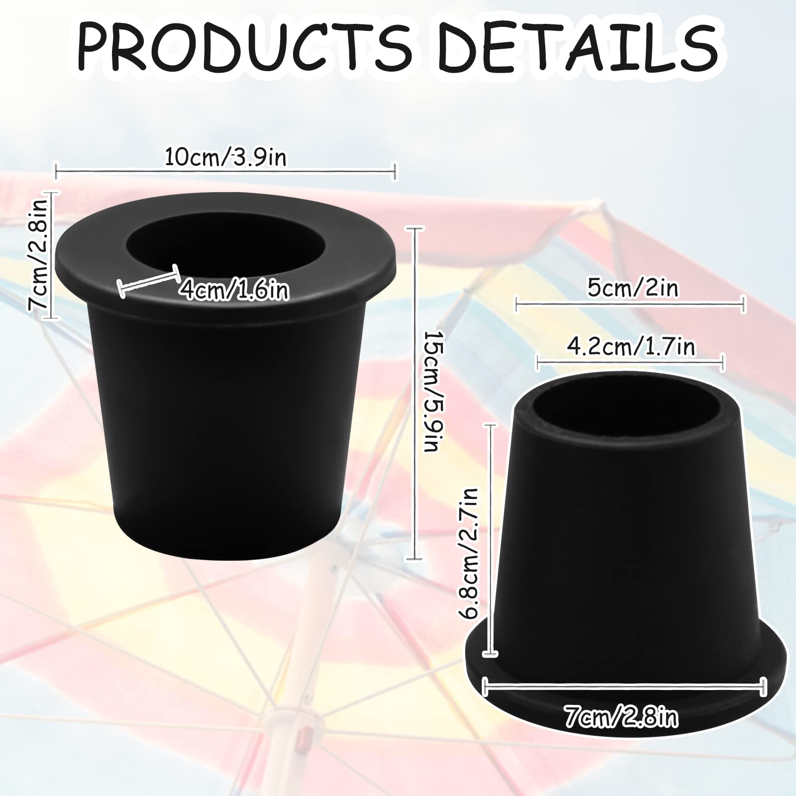 CANIPHA portable outdoor accessory for cafes, pools, and balconies.