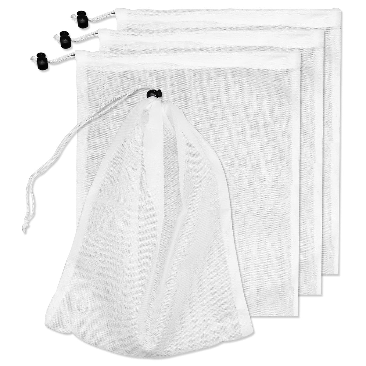 CANIPHA pool vacuum mesh bag 4-piece set for easy debris collection.
