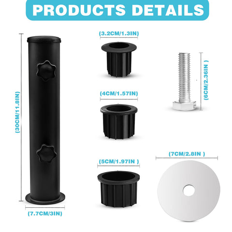 CANIPHA outdoor-use umbrella mount ideal for pools cafes and decks