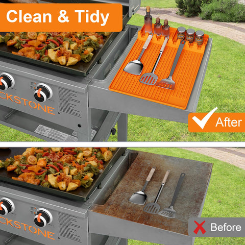 CANIVI Grill Pad is dishwasher-safe for easy cleaning after grilling.