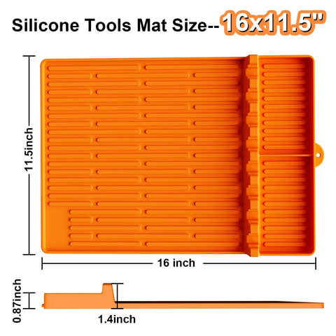 Close-up of CANIVI silicone mat highlighting heat resistance and protection.
