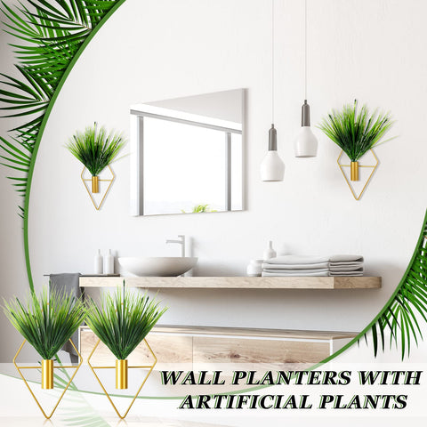 Canlierr wall planter in bathroom decor adds elegant accent