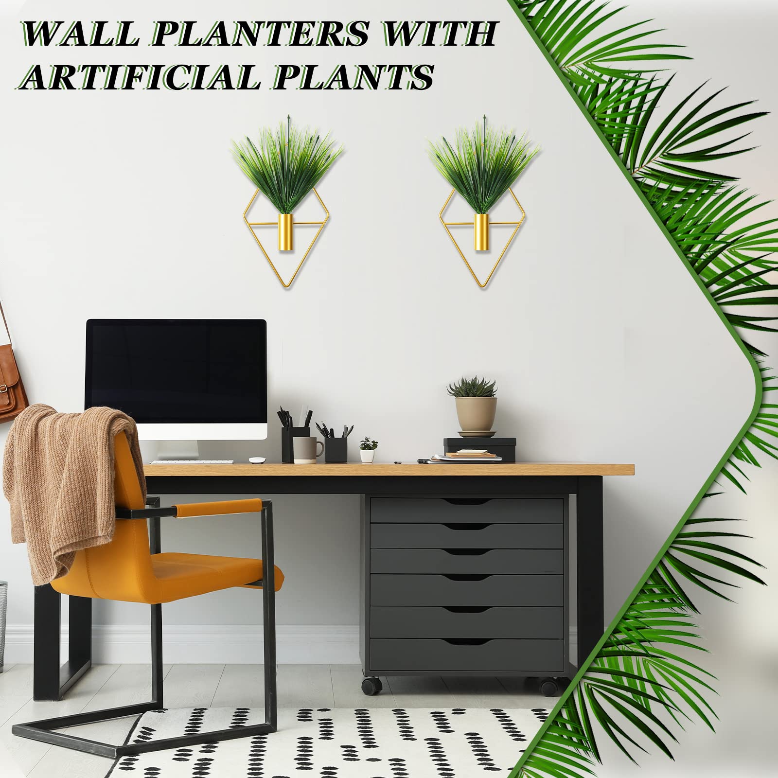 Canlierr wall planter hanging in living room creates vibrant wall decor