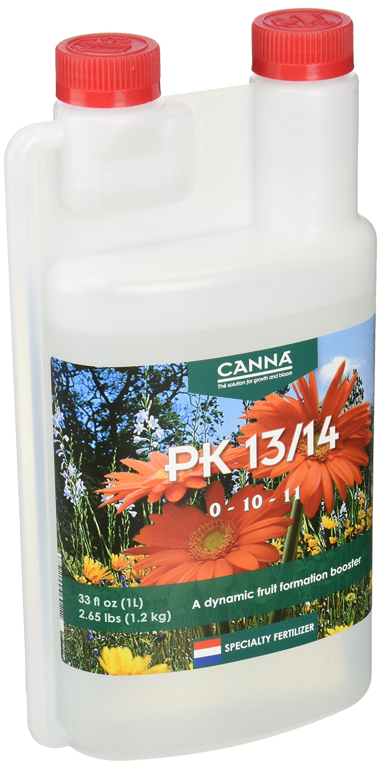 Canna bud phase additive 1 L bottle for flowering support and fruit development