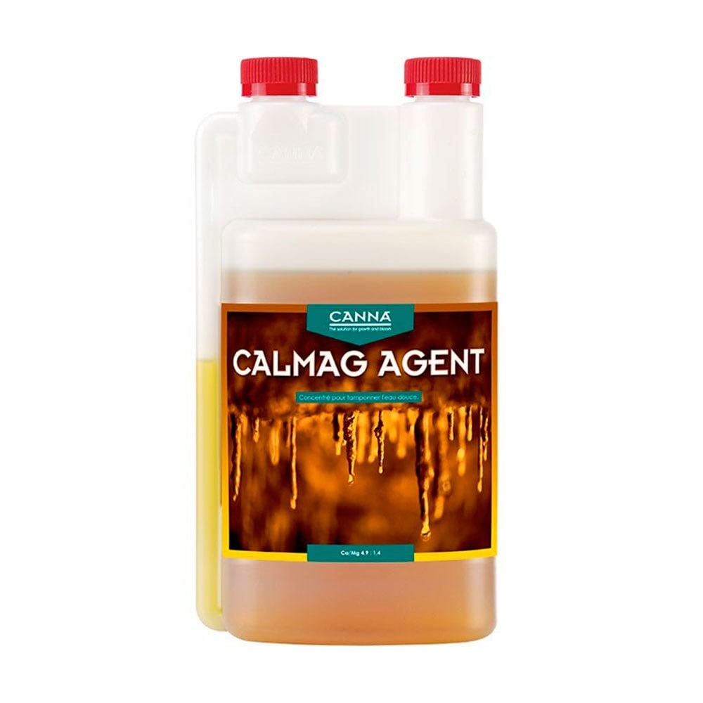 Canna CalMag 1L bottle helps maintain calcium and magnesium balance for healthier plants.