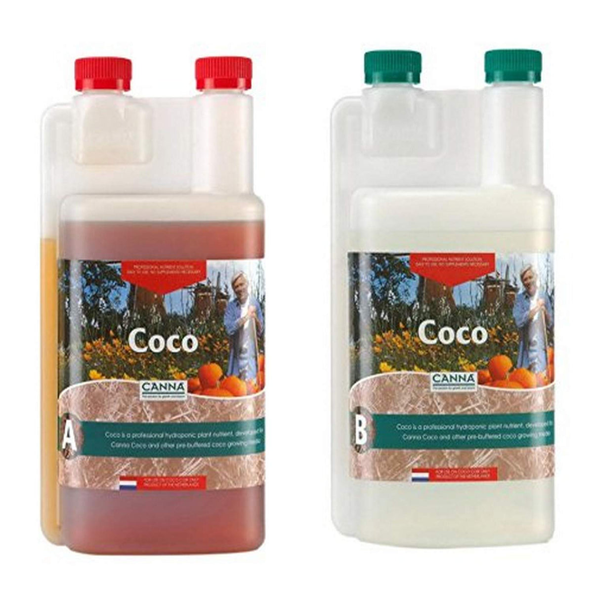 CANNA Canna Coco A & B bottle set for rapid nutrient delivery in coco substrates