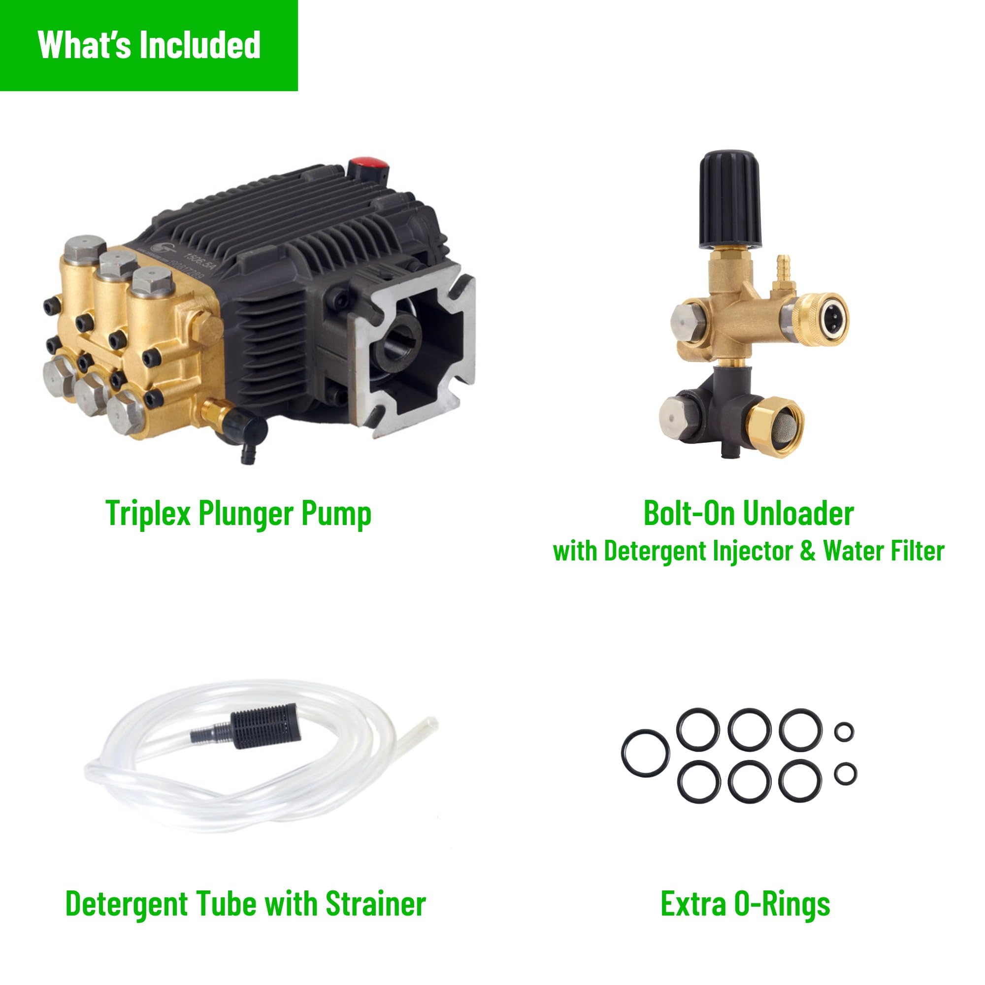 CANPUMP CF3030G oil sight-glass for simple level checks.