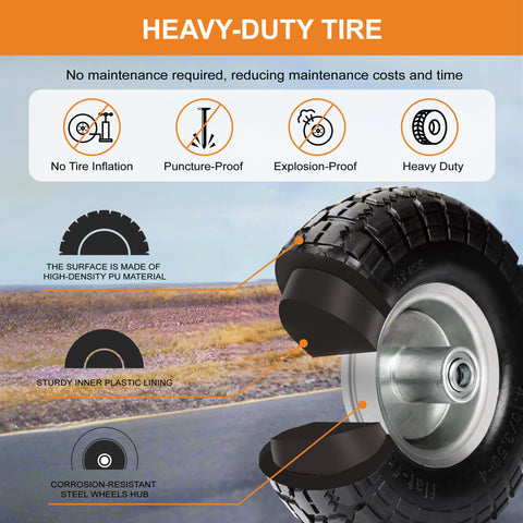 CANWUPON premium steel rims resist wear and impact