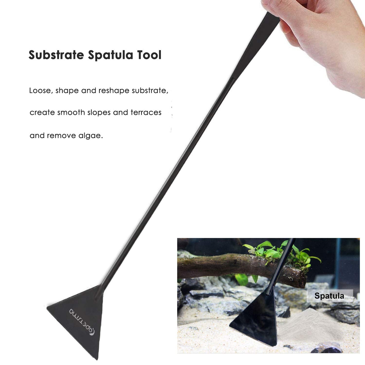 Capetsma aquarium tool pouch keeps tools organized when not in use