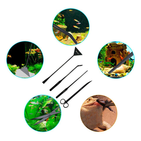 Capetsma aquascape tools precision kit for versatile tank care
