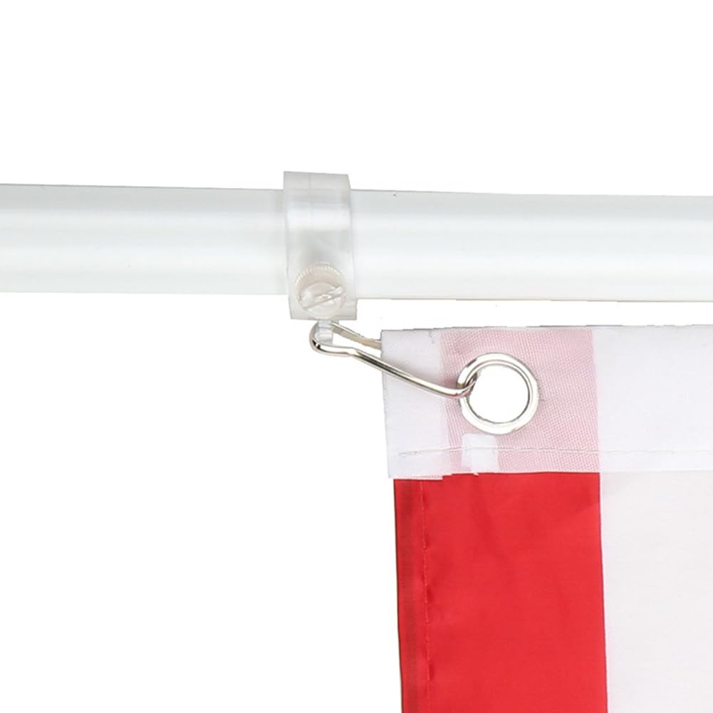 Capiant carabiner-ready flag ring demonstrates versatile use