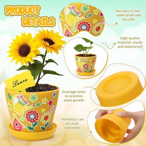 Capoda 24-Set Plant labels help organize plants and track growth