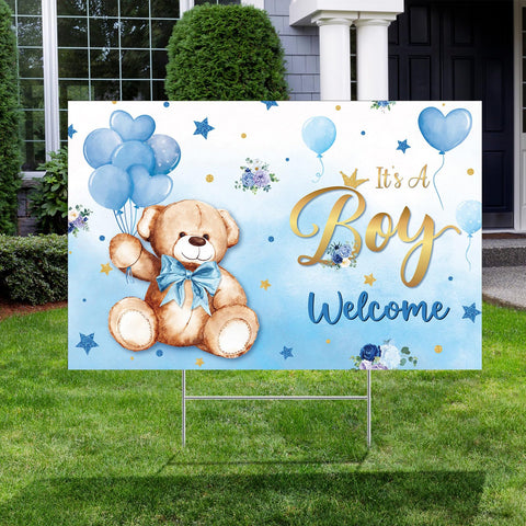 Capoda baby sign 16x24 inches ideal for lawn or garden.