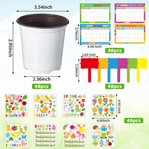 Capoda plant labels designed for organizing plants in DIY pot projects.