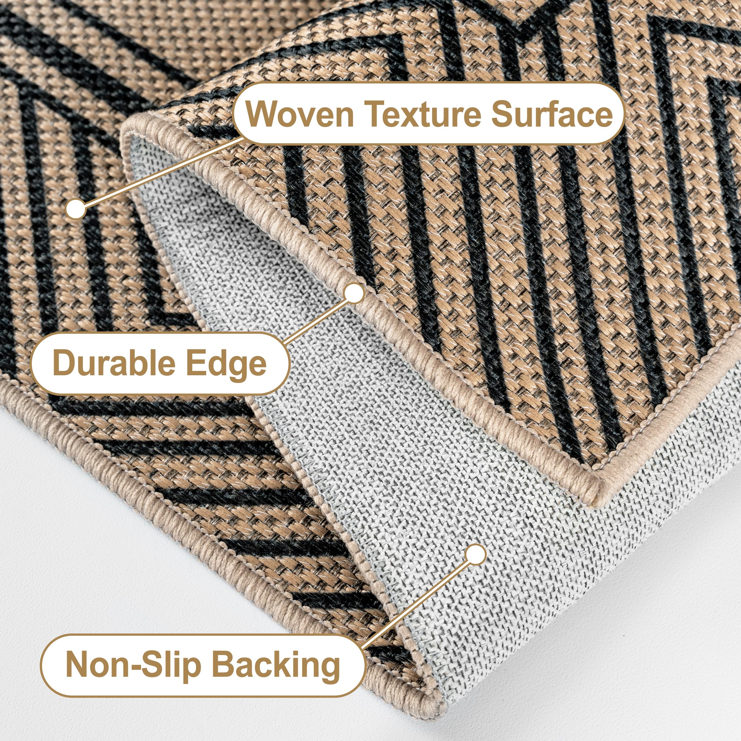 Capslpad Washable surface simplifies cleaning after outdoor events.