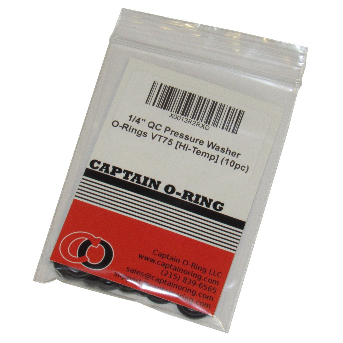 Captain O-Ring 10-pack provides ready replacements for ongoing pressure washer maintenance
