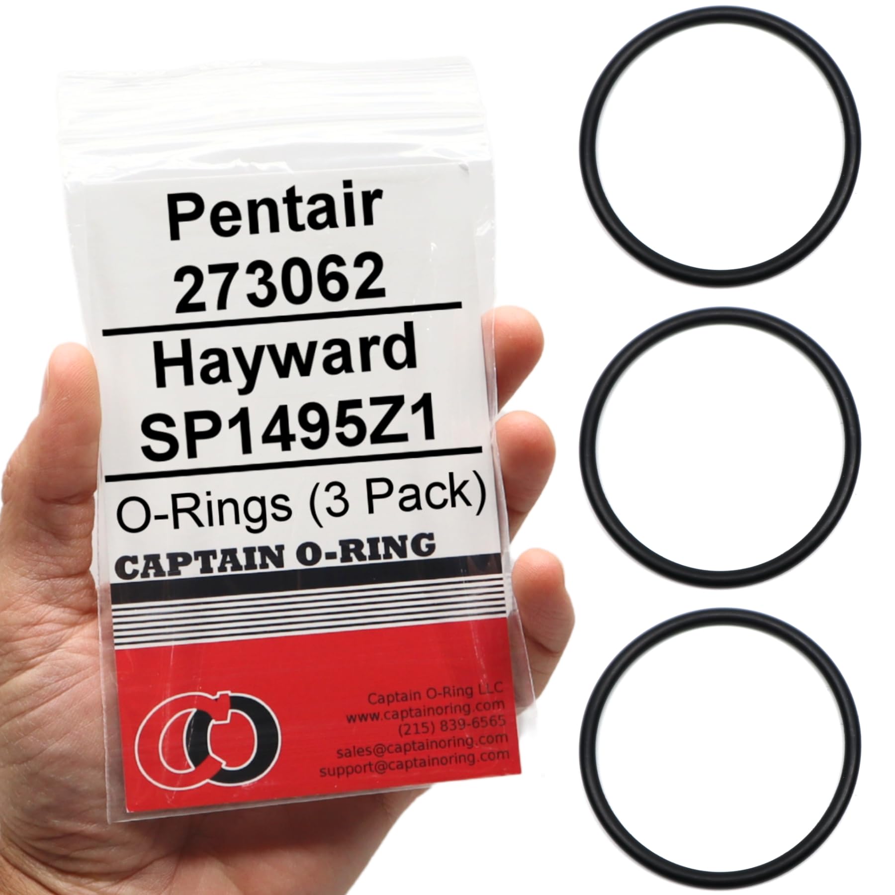 Captain O-Ring 273062 union o-ring for quick pool leak repairs