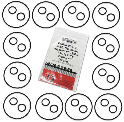 Captain O-Ring cover o-rings for quick, affordable valve seal replacement
