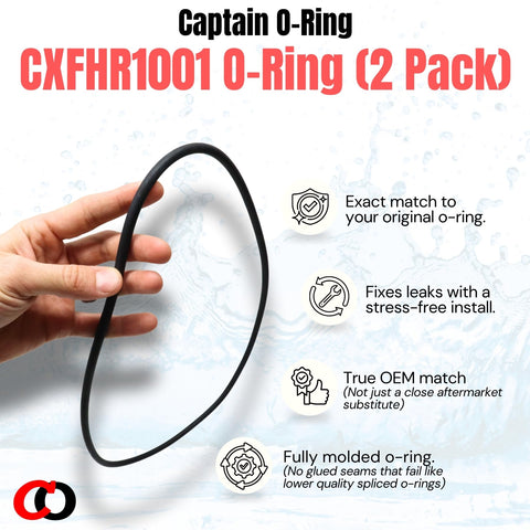 Captain O-Ring CXFHR1001 grid-element-de-filters compatibility delivers leak-free performance.