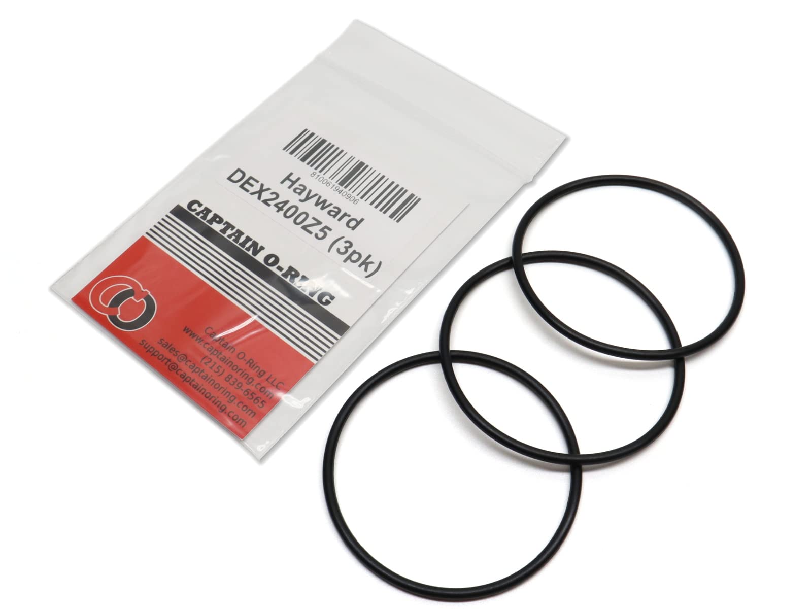 Captain O-Ring DEX2400Z5 o-ring for DE filters delivers durable, reliable performance