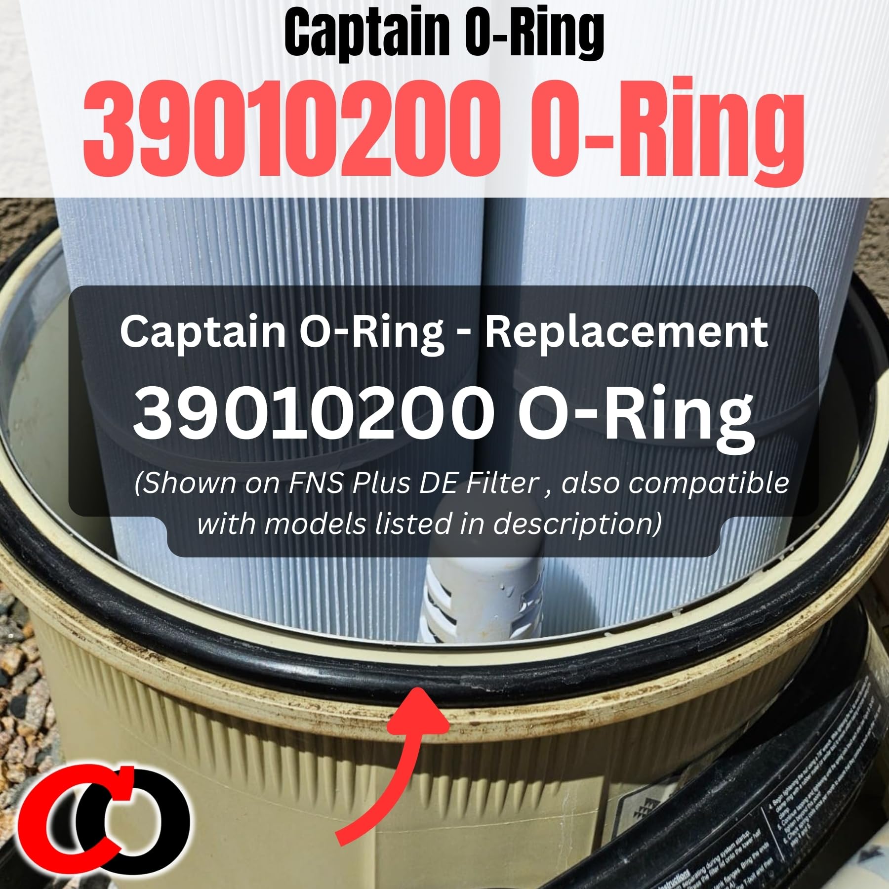 Captain O-Ring installation demonstration showing easy gasket seating