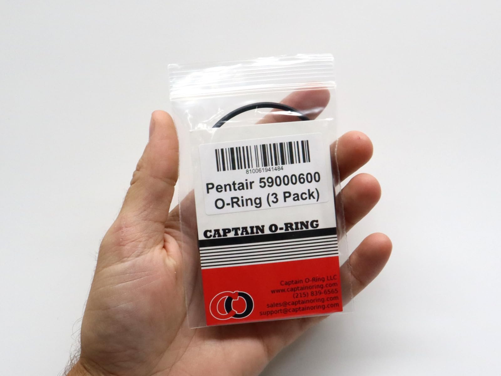 Captain O-Ring 2.2-inch ID gasket matches Pentair/Jandy units.