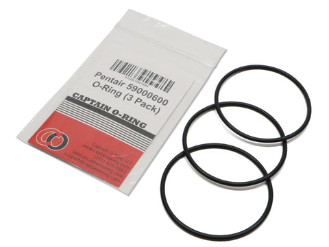 Captain O-Ring OEM-spec o-ring for DE filters ensures reliable fit.