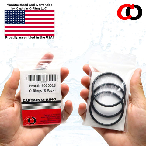 Captain O-Ring compatible with Pentair and Sta-Rite adapters for smooth operation.
