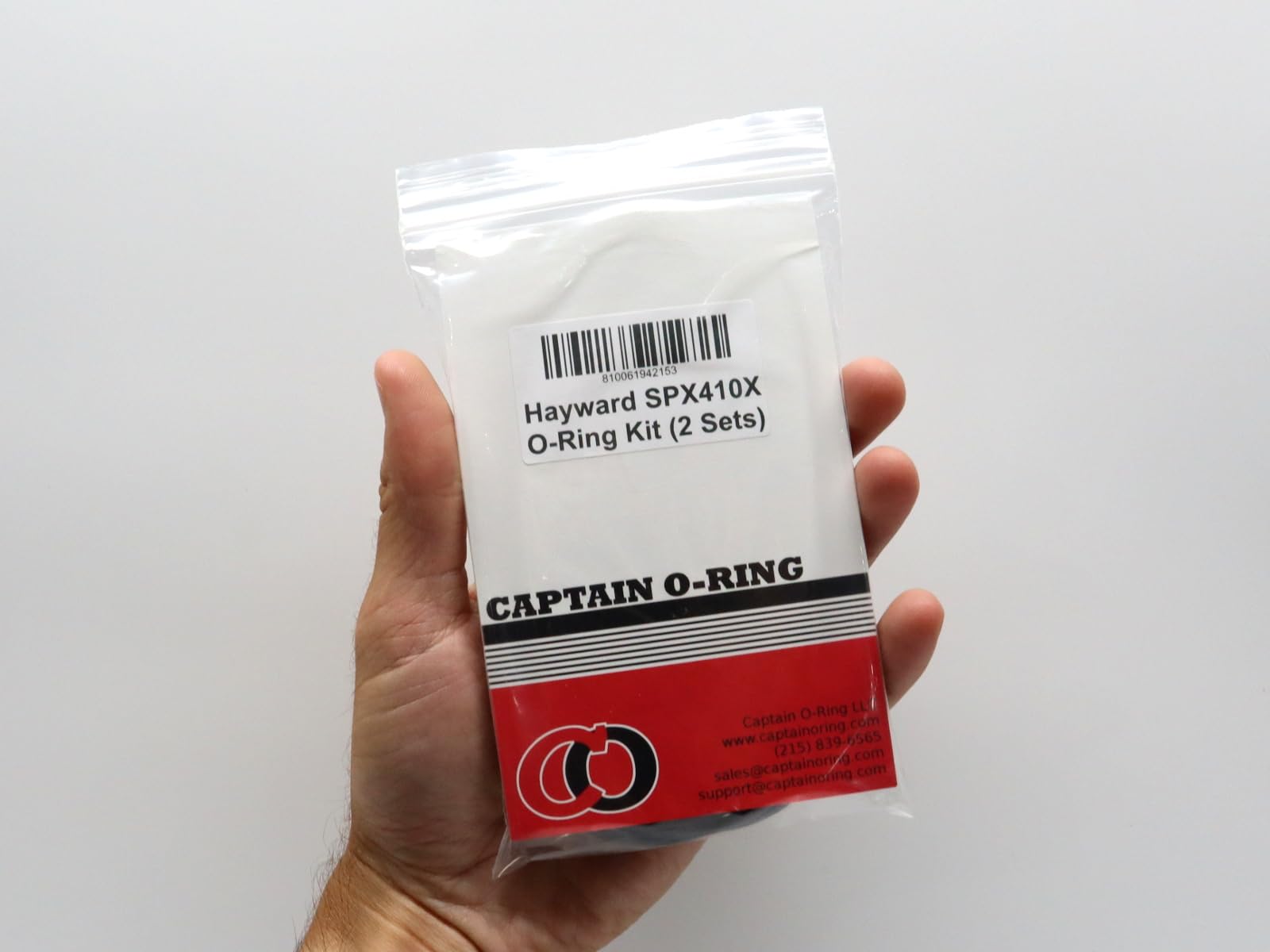 Captain O-Ring SPX410X two-set kit provides spare seals for maintenance.