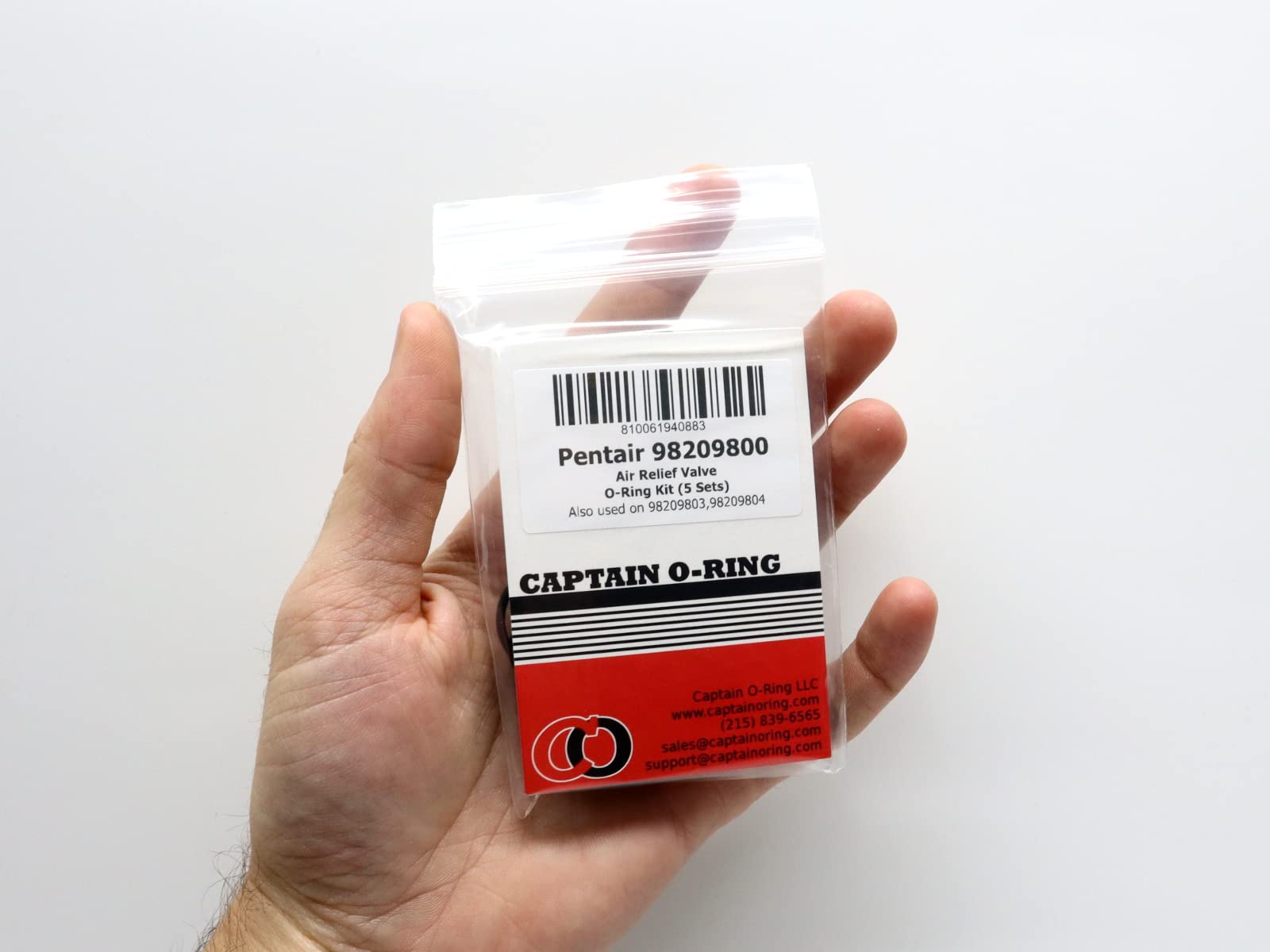 Captain O-Ring manufactured in USA emphasizes quality and domestic production.