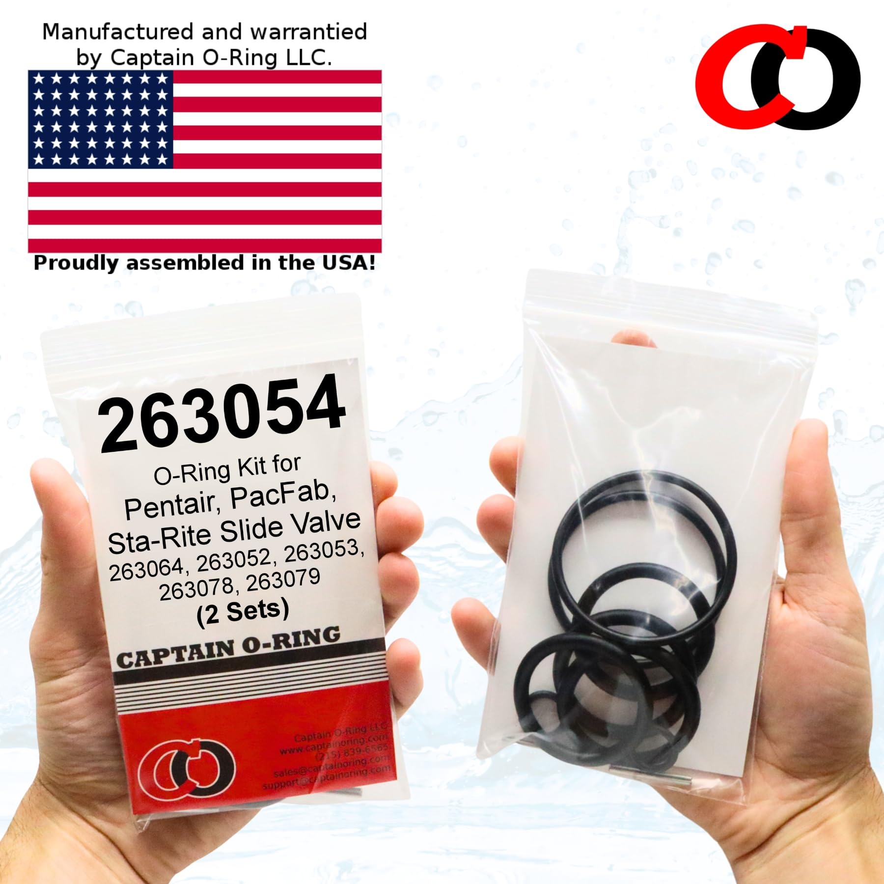 Captain O-Ring USA-made design and support