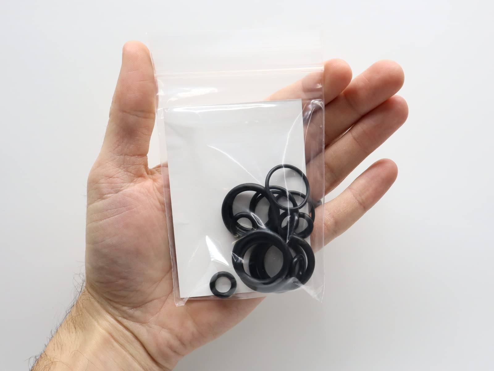 Captain O-Ring packaging and diagram illustrating quick installation readiness.