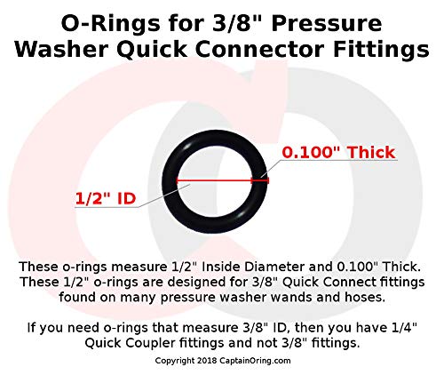Captain O-Ring Viton FKM close-up showing heat and chemical resistance.