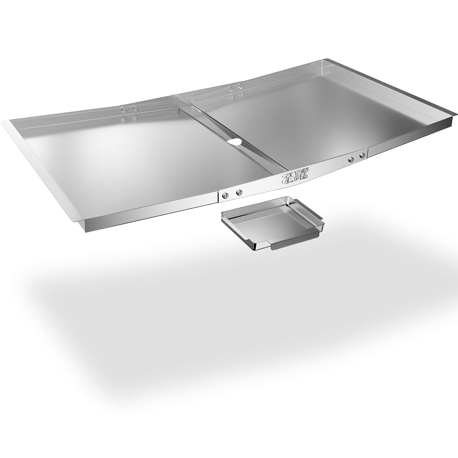 CaptainGrill grease tray for 30-36 inch grills reduces mess