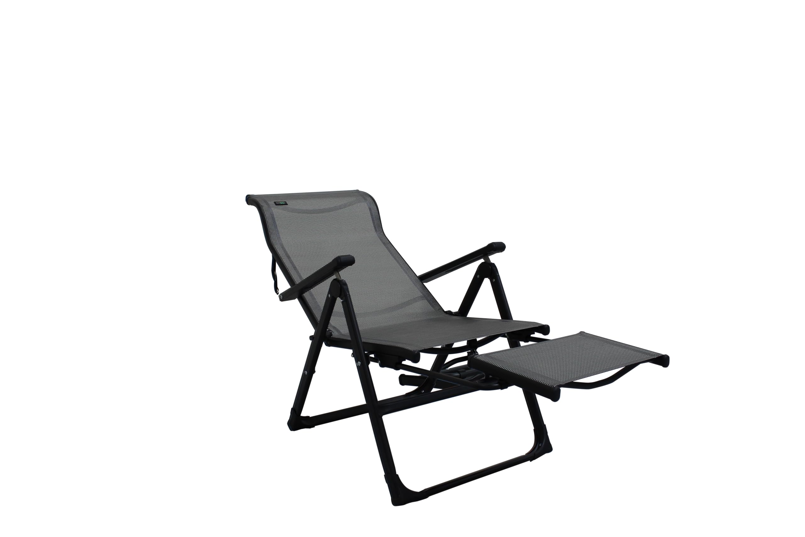 Caravan Sports Ergo+ powder-coated steel frame provides durable stability for outdoor use.