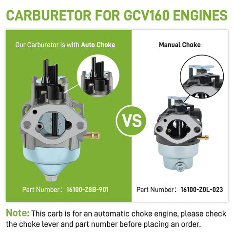CARBBIA carburetor side view highlighting precision fittings