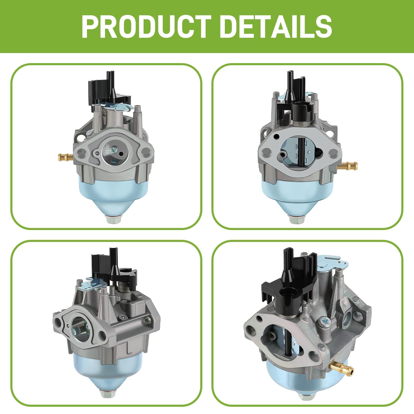 CARBBIA fuel filters included to support reliable fuel delivery