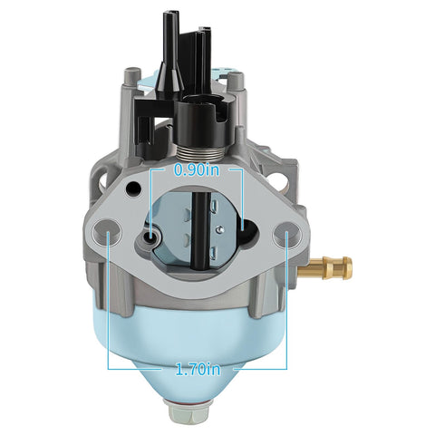 CARBBIA spark plug included for steady ignition