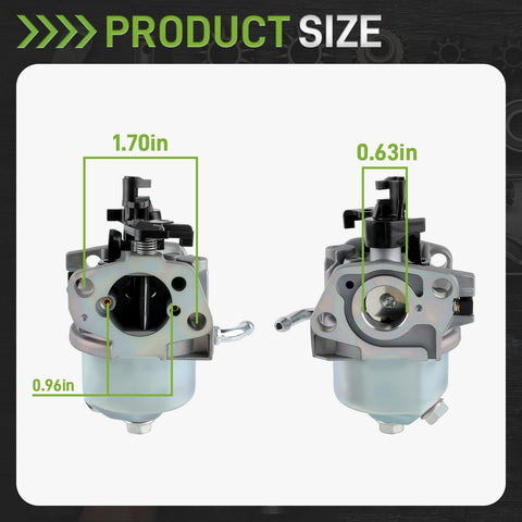 CARBBIA carburetor installed on lawn mower for stable operation