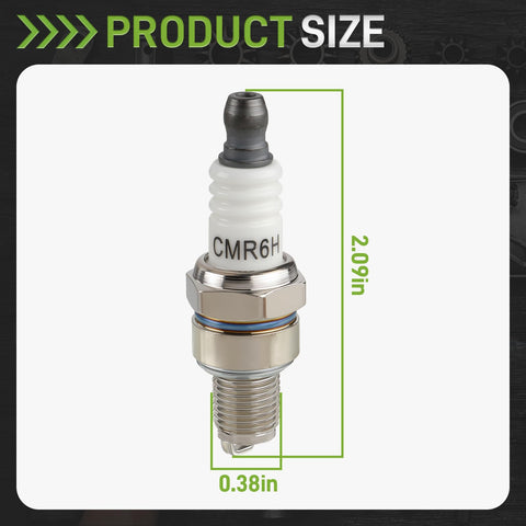 CARBBIA carburetor kit primer bulb aids quick starting.