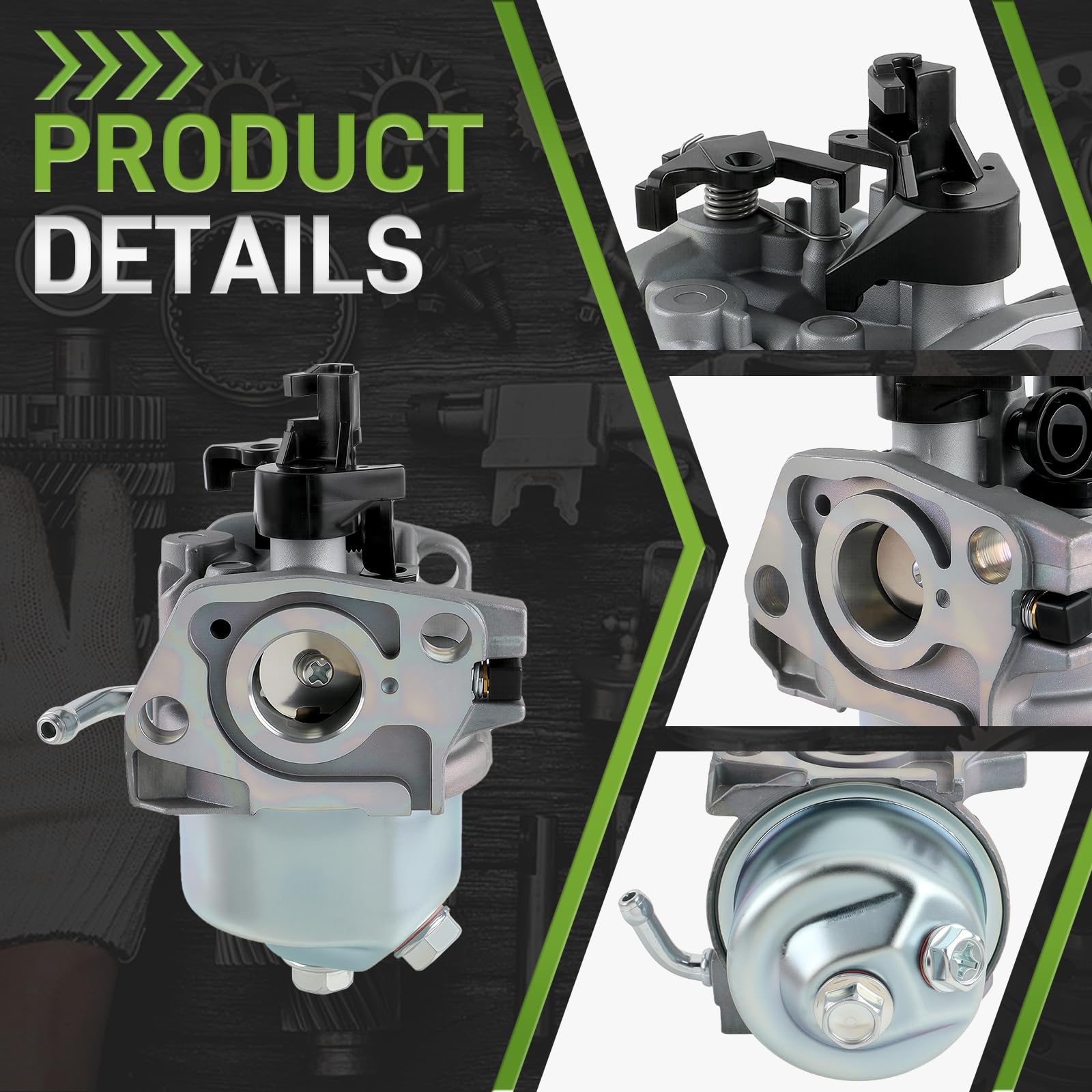 CARBBIA tune-up kit included for easy maintenance and quick replacement