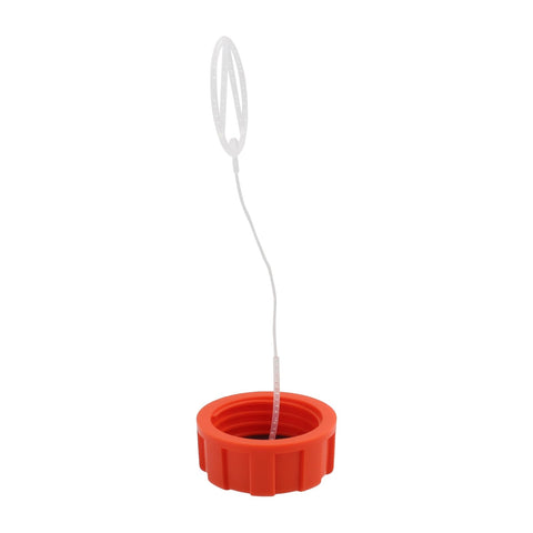 CARBBIA fuel cap assembly for Echo GT-225SF, side angle, dependable fuel seal.