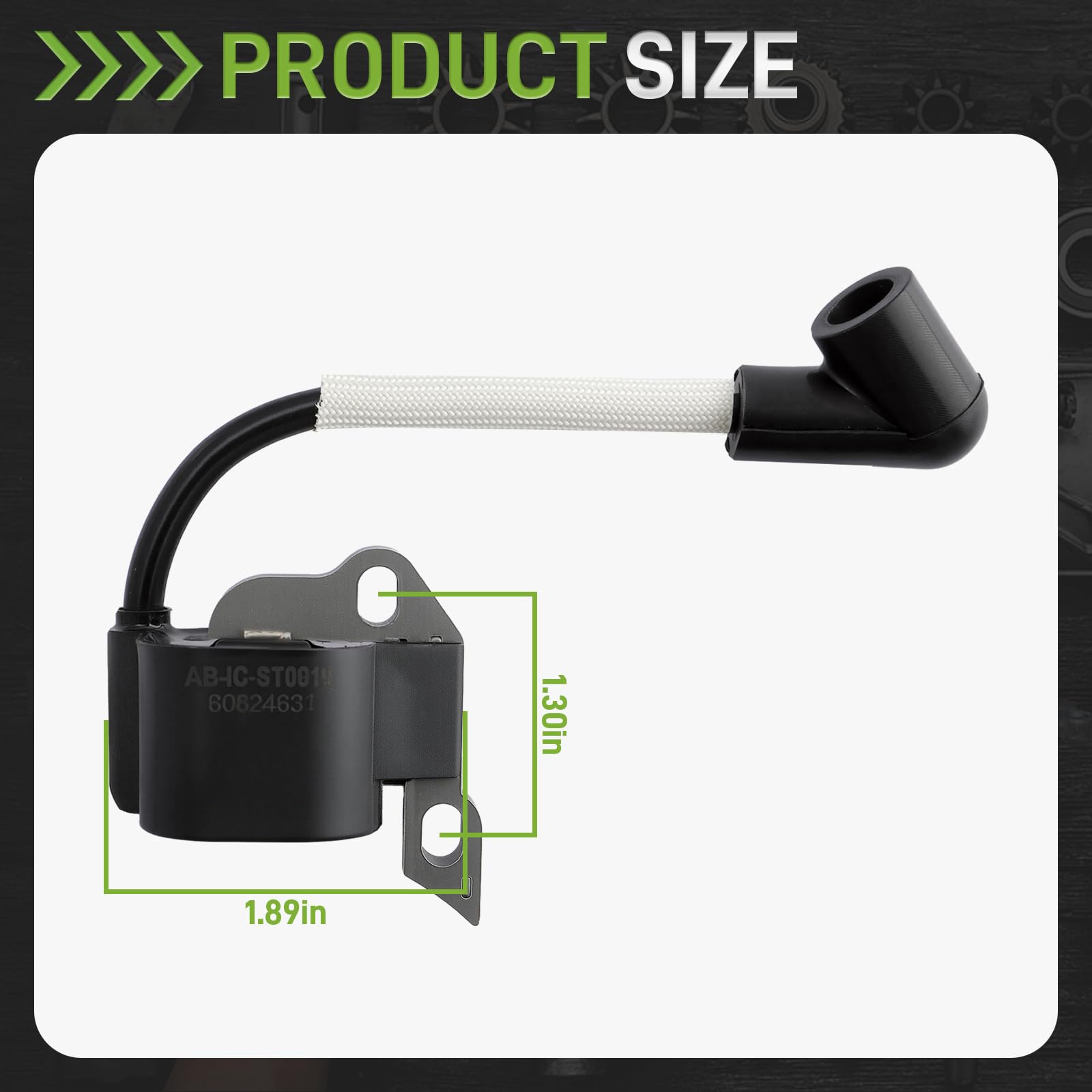 CARBBIA ignition coil packaging image showing replacement kit contents