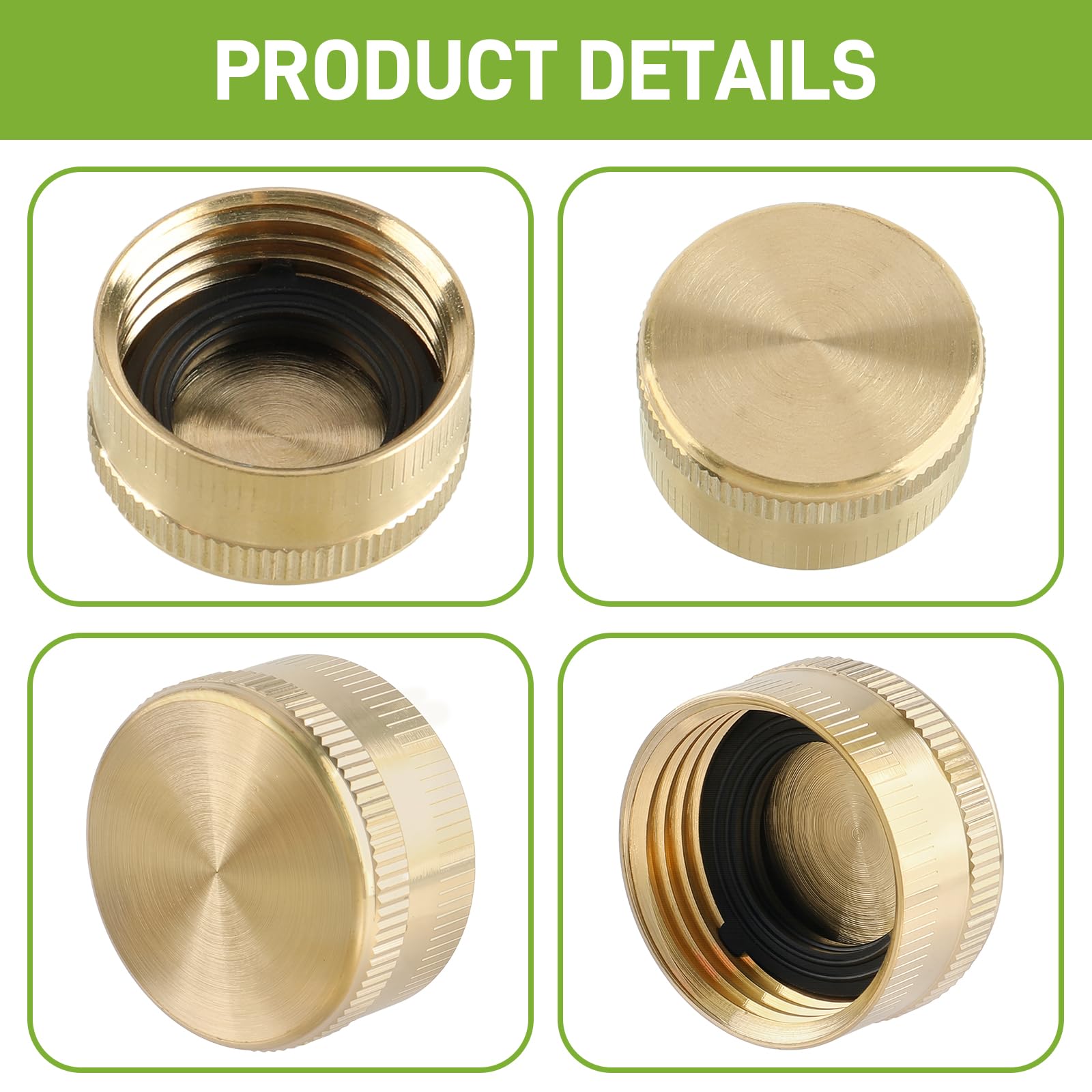 CARBBIA packaged end caps in box ready for storage and replacement.