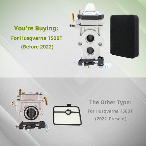 Carbhub 150BF carburetor for Husqvarna 150BF ensures smooth operation and easy maintenance.