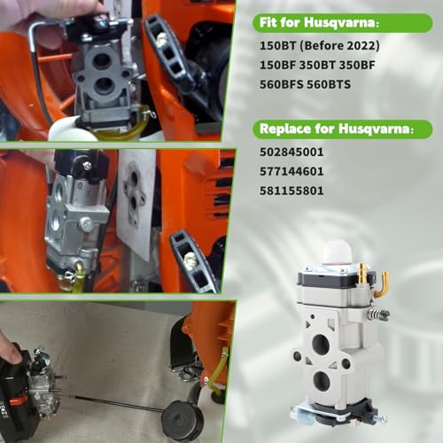 Carbhub 350BF carburetor for Husqvarna 350BF supports reliable combustion.