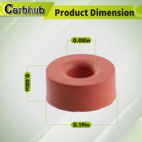 Carbhub 398188 needle seat closeup with precision finish
