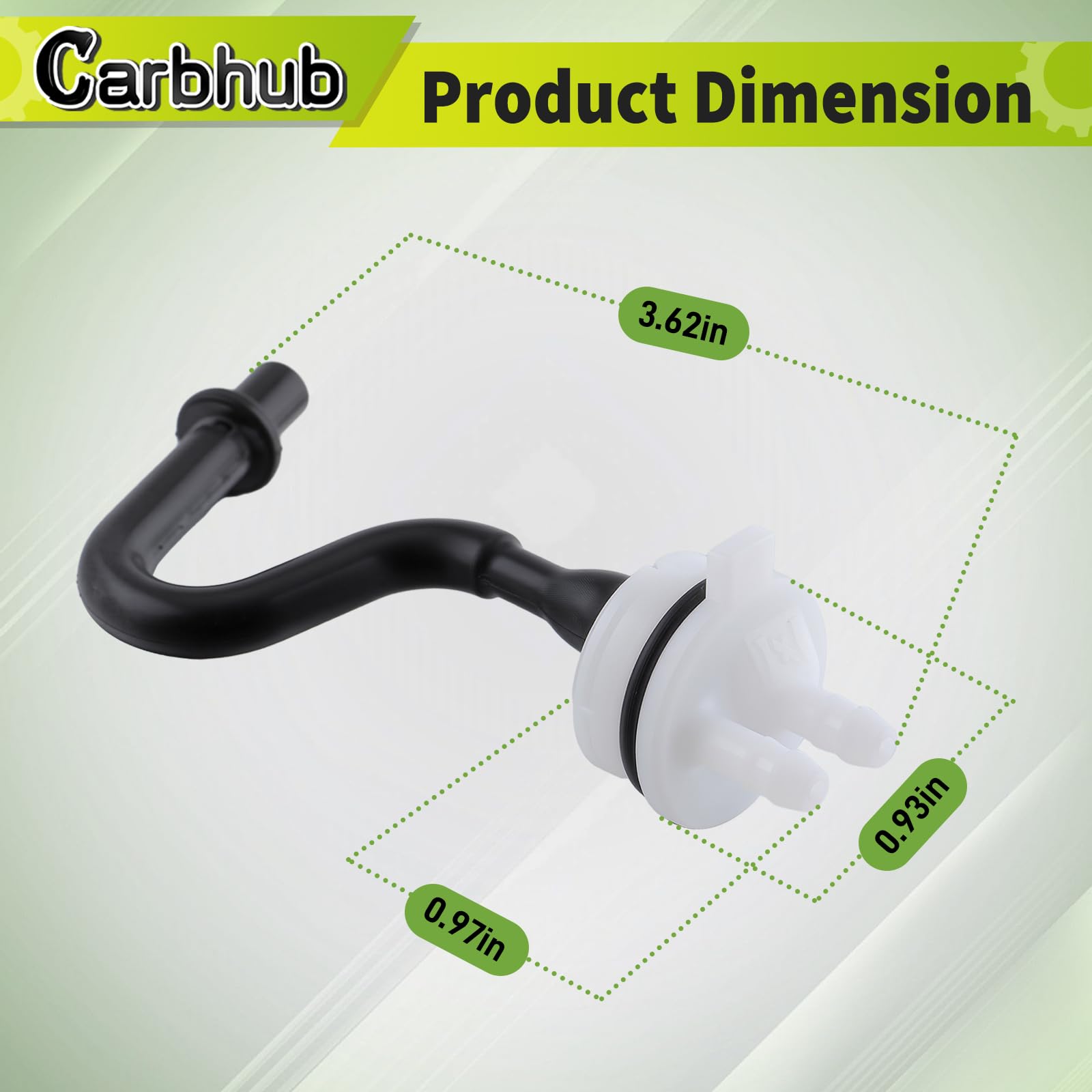 Carbhub fuel line kit for Stihl ensures reliable compatibility with various trimmers
