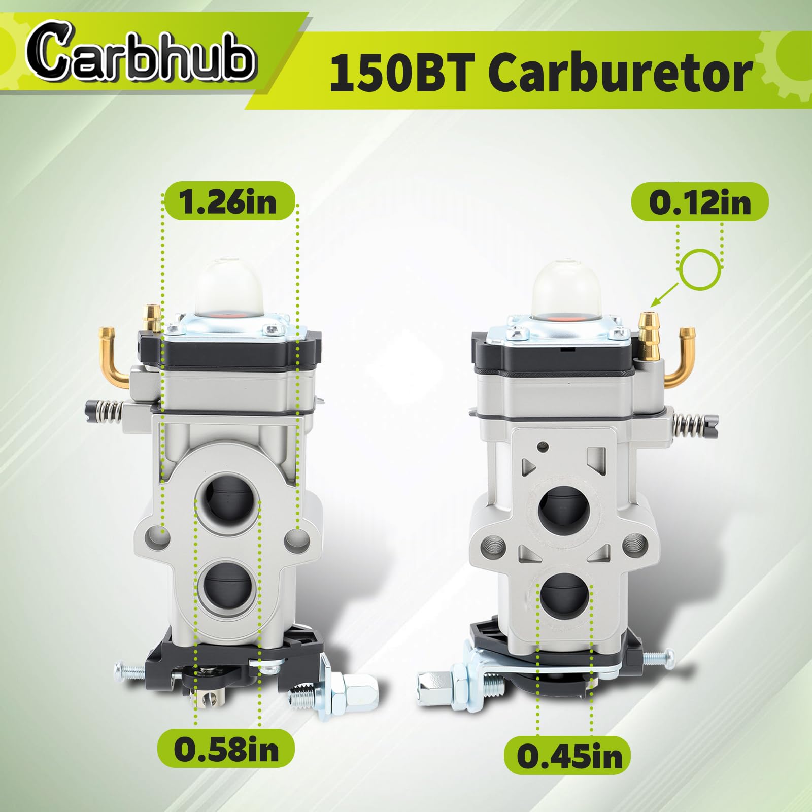 Carbhub 560BFS carburetor for Husqvarna 560BFS enhances performance under load.